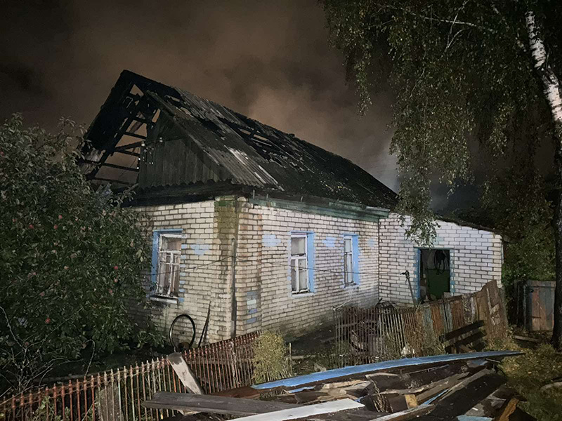 Пожар в Кричеве