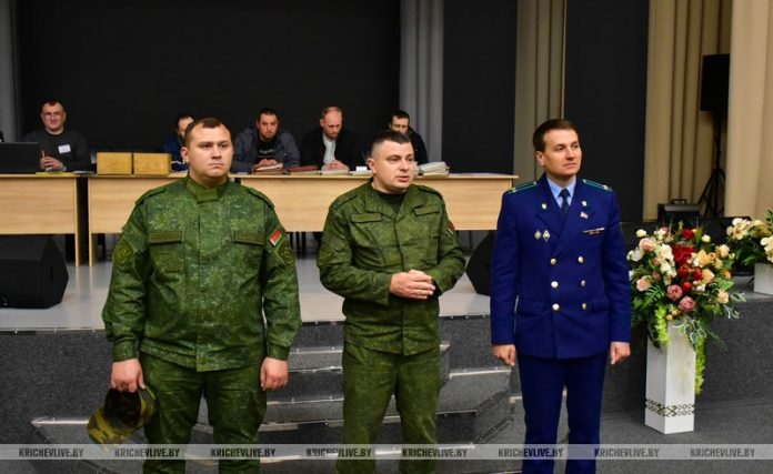 В Кричеве проходит формирование территориальных войск района